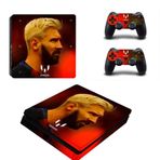 Kt Grup 01 Decoration Lionel Messi Playstation 4 Slim Kasa Sticker Kaplama