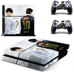 Kt Grup Decoration Ronaldo Messi Playstation 4 Fat Sticker Kaplama