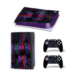 Kt Grup Gamer Playstation 5 Dijital Versiyon Sticker Kaplama Seti