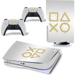 Kt Grup Gri Kaplama Kol Düğmeleri Playstation 5 Sticker Seti