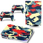 Kt Grup Kamuflaj Playstation 5 Dijital Versiyon Sticker Kaplama Seti