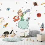 Kt Grup Küçük Prens 2 Duvar Stickerı - 75 x 75 cm