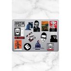 Kt Grup Mr. Robot Temalı Laptop Notebook Tablet Sticker Seti 15 Adet