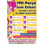 Kt Grup Okul Etiketi Kalem Defter Etiketi Barbie 2 Temalı Özel Isim Yazılabilen Etiket - 190 Adet