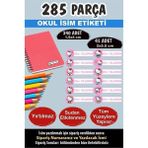 Kt Grup Okul Etiketi Kalem Defter Etiketi Özel Isimli Etiket Hello Kitty 12 Figür 285 Adet