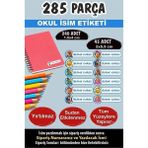 Kt Grup Okul Etiketi Kalem Defter Etiketi Özel Isimli Etiket Paw Petrol 12 Figür 285 Parça