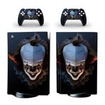 Kt Grup Pennywise Art Playstation 5 Disk Edition Sticker Kaplama Seti