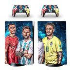 Kt Grup Ronaldo Messi Neymar Playstation 5 Disk Edition Sticker Kaplama Seti