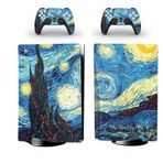 Kt Grup Van Gogh Playstation 5 Disk Edition Sticker Kaplama Seti