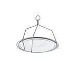 Kt HOME Çaycı & Kahveci Tepsisi Askılı Çelik 45 Cm Çay Bahçesi Restoran Kafe Çay No:3