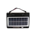 KTF-1428 Solar Enerjiyle Şarj Olabilen Bluetooth Nostalji Hoparlör – Taşınabilir, Güçlü Ses - Renkli