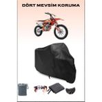 Ktm 250 Sxf Uyumlu Siyah Motorsiklet Branda, Motor Örtüsü
