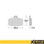 Ktm Sx 85 12-17 Prox Ön Fren Balatası