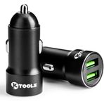 Ktools Drive Inn 2.4a 1m İphone Lightning Çift Usb Araç Şarjı Çakmaklık
