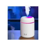 KTR TECH Hava Nemlendirme Beyaz Humidifier Buhar Makinası Ortam Oda Araba Araç Nemlendirici Işıklı