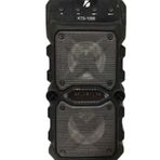 KTS 1096 Siyah Büyük Boy Ses Sistemi Bluetooth Hoparlör