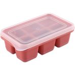 Kuadu Shop 1 Adet Kırmızı Stil 6 Izgara Çıkarılabilir Kapaklı Buz Küpü Kalıbı Kare Buz Küpü Kalıbı Kek Blok Jöle Puding Çikolata Kalıpları Mutfak Bar Aksesuarları (Yurt Dışından) - Dondurma Aracı - Renkli
