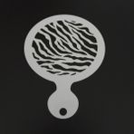 Kuadu Shop 4 Adet Eşkenar Dörtgen Hayvan Baskı Kahve Stencil Latte Sanat Cappuccino Dekorasyon Plastik Şablon Kalıp Barista Araçları (Yurt Dışından) - Kahve Eşyaları - Renkli