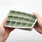 Kuadu Shop 6 Bölmeli Kapak Stili Gıda Sınıfı 16 2*11 3*4 8cm Kare Şekli Buz Küpü Kalıp Meyve Buz Küpü Makinesi 6 Izgara Buz Tepsisi Bar Mutfak Aksesuarları Silikon (Yurt Dışından) - Dondurma Aracı - Renkli