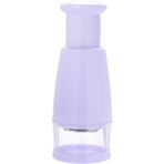 Kuadu Shop Beyaz Stil Mutfak Presleme Gıda Doğrayıcı Kesici Dilimleme Soyucu Dicer Sebze Soğan Sarımsak Restoran Pişirme Aracı Yüksek (Yurt Dışından) - Renkli