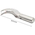 Kuadu Shop Karpuz Bıçağı Tarzı Sarımsak Presi Mutfak Malzemeleri Sarımsak Kesici Kesim Karpuz Kaşık Pedi Ev Eşyaları Sünger Silin Temiz Mutfak (Yurt Dışından) - Meyve Ve Sebze Araçları - Renkli