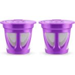 Kuadu Shop Koyu Haki Stili Recafımıl Yeni Yeniden Kullanılabilir K-Fincan Keurıg K Supreme & K-Supreme Plus Maker Için Doldurulabilir K-Cup Kahve Filtresi Bölmesi (Yurt Dışından) - Kahve Eşyaları - Renkli