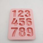 Kuadu Shop Pembe Tarzı 9 Hücre Silikon Buzluk Kalıp Reçine Yenilikçi Dijital Buzluk Kalıp Kahve Jöle Bira Puding Kalıbı Ev Buz Küpü Kalıp Aracı (Yurt Dışından) - Dondurma Aracı - Renkli
