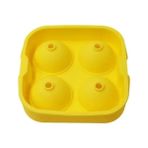 Kuadu Shop Sarı Stil 60% Hotıce Cube Maker Çevre Dostu Düşük Sıcaklığa Dayanıklı Silikon Buz Küpü Kalıp Tepsisi Ev Için (Yurt Dışından) - Dondurma Aracı - Renkli