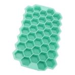 Kuadu Shop Yeşil Kapaksız Stil Dozzlor Kavite Buz Küpü Tepsi Petek Buz Küpü Kalıp Viski Kokteyli Için Gıda Sınıfı Esnek Silikon Buz Kalıpları (Yurt Dışından) - Dondurma Aracı - Renkli