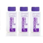 Kuaf 20 Volume %6 Oksidan Saç Kremi 60ML x 3 Uzun Süre Kalıcı Renkler İçin Özel