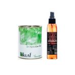 Kuaf Konserve Sir Ağda Azulen 800 gr + Sir Ağda Temizleme Yağı 125 ml Çilek