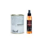 Kuaf Konserve Sir Ağda Gümüş 800 Gr + Sir Ağda Temizleme Yağı 125 Ml Çilek