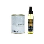 Kuaf Konserve Sir Ağda Gümüş 800 Gr + Sir Ağda Temizleme Yağı 125 Ml Mango