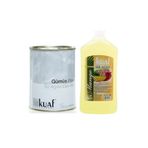 Kuaf Konserve Sir Ağda Gümüş 800 Gr + Sir Ağda Temizleme Yağı 750 Ml Mango