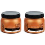 Kuaf Profesyonel Keratin Saç Maskesi 500 ml x 2 Adet Yoğun Onarıcı ve Besleyici
