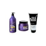 Kuaf Tuzsuz Ve Sülfatsız Biotin & Kolajen Bakım Şampuanı 1000 Ml +soyulabilir Siyah Maske - Siyah No