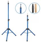 Kuaför Eğitim Mankeni İçin Metal Tripod / + Taşıma Çantası