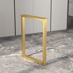 KUANGGE Metal masa ayakları, 11,8 x 24 inç / 11,8 x 28 inç, sağlam demir çalışma masası ayakları, endüstriyel yemek masası ayakları, ofis masaları, bilgisayar çalışma masaları, yemek stisileri için