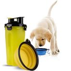 KUARA Çok Fonksiyonlu Köpek Su Şişesi - Yürüyüş ve Seyahat İçin Taşınabilir İçme Sebili, Kediler ve Yavru Köpekler İçin Ideal Su Çözümü