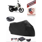 Kuba Ajax 150 Branda Siyah Arka Çanta Uyumlu(Topcase) Motosiket Brandası Motor Örtüsü Çadır Su Geçirmez Motosiklet Kılıfı Motor Brandası,lastikli,taşıma Torbalı