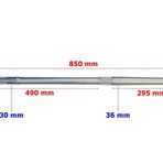 Kuba Atv Trv 350 Arka Aks 840 Mm Difransiyelli İth