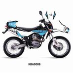 Kuba Black Cat Harakiri Tasarım Motosiklet Sticker Etiket Kaplama Modeli