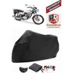 Kuba Çita 125R Max Siyah Motorsiket Brandası Motor Örtüsü Çadır Su Geçirmez Motosiklet Kılıfı Motor Brandası - Siyah- Arka Çanta UYUMSUZ