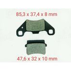 Kuba Eland 150 & 200 Atv Ön Disk Fren Balata Takımı Sağ Sol Takım