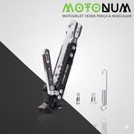 Kuba Grace 50 Yükseklik Ayarlı Metal Yan Sehpa Ayk0357