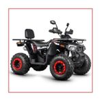 Kuba - Hussar 220 Pro Off Road Atv - 2025 Model - Siyah