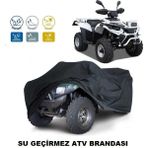 Kuba Hussar 220 Pro Su Geçirmez Kalın Premium Atv Brandası - SİYAH