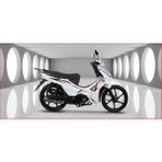 KUBA Kuba Ege 50 Cub Beyaz Elektrikli Motosiklet 100 kg Taşıma Kapasitesi ile Şehir İçi Kullanım