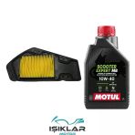 Kuba Rocco 100 Motul Yağ Ve Hava Filtre Bakım Seti Bs0003