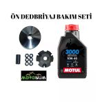 Kuba Space 50 Pro Yarım Ön Varyatör Yağlı Bakım Seti Motul 3000 10W40 M1610